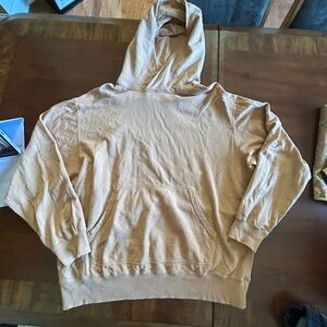 100% Cotton TKEES Tan hoodie
